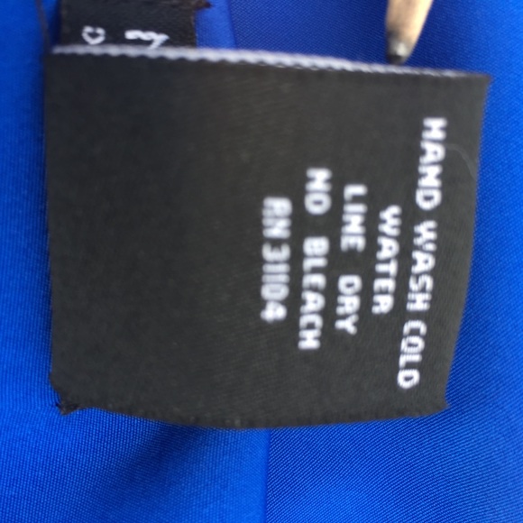 NWT, New Directions Royal Blue Dress. Size 12 - Picture 5 of 7